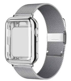 Metal Buckle Milanese Loop Band