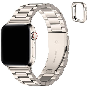 Metal Apple Watch Band with Case