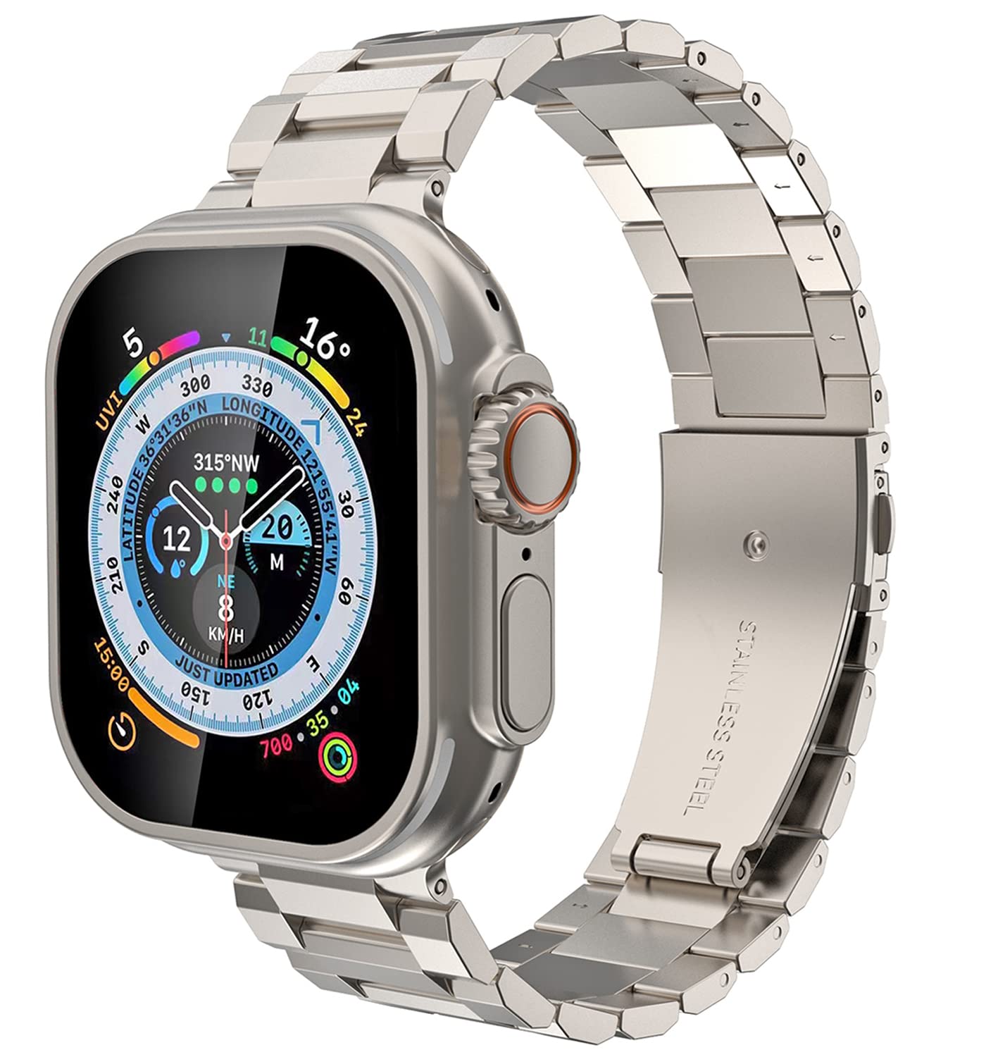Stainless Steel Apple Watch Band